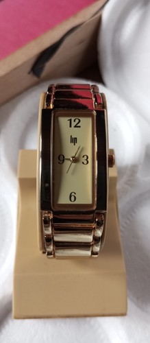 Montre lip femme acier - lip, doré