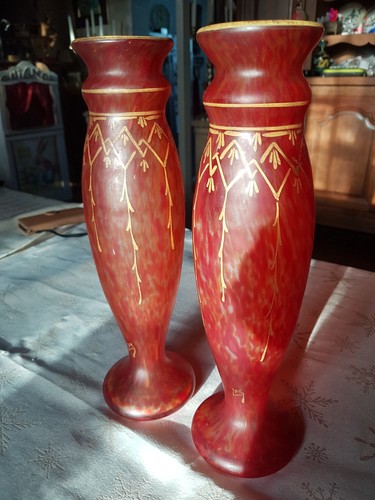 Belle paire vases legras - belle, en