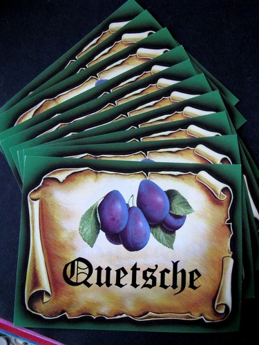 Lot etiquettes quetsche - de,
