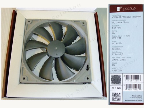 Ventilateur noctua p14s - ventilateur,