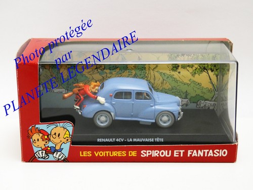 Miniature les voitures spirou - les,