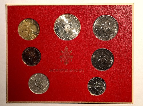 Coffret officiel 1978 vatican - coffret,