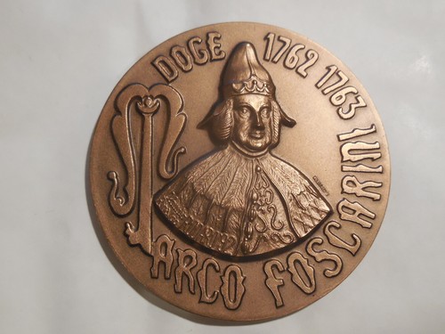 Médaille marco foscarini doge - médaille,