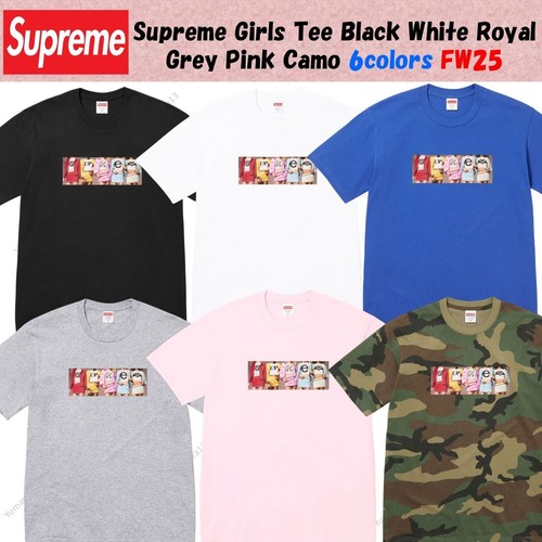 Shirt fille supreme - t-shirt, noir
