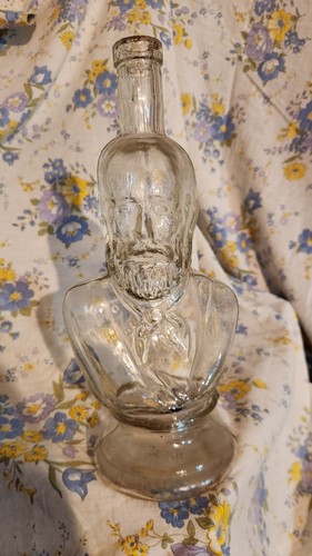 Ancien carafe verre - carafe,