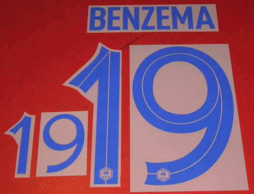 Flocage officiel karim - flocage, benzema