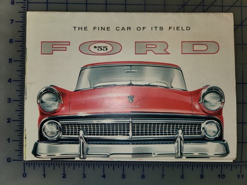 1955 ford brochure - ford, folder