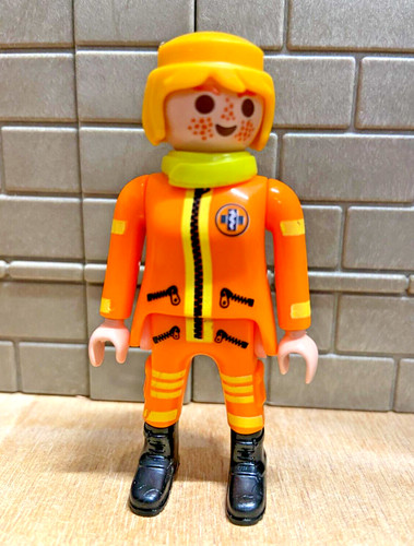 Playmobil personnage policier - personnage,