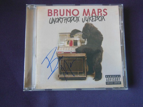 Bruno mars signé cd - bruno,