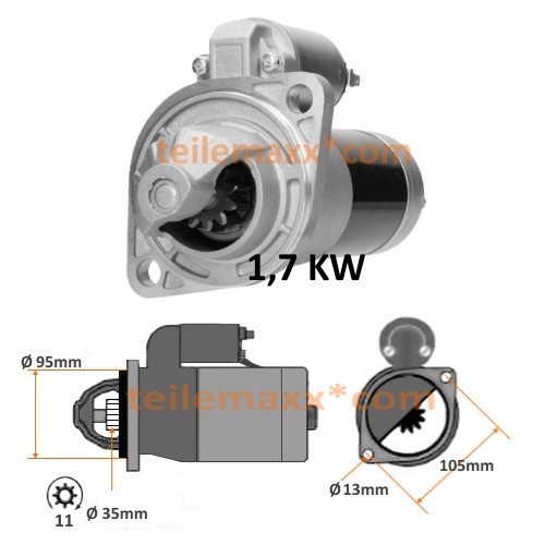 7kw démarreur pour moteur - démarreur,