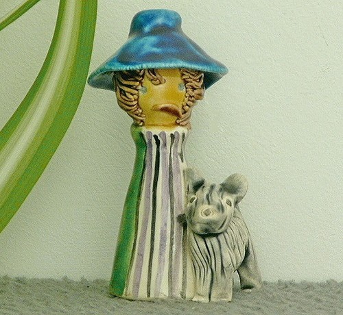 Ancien sculpture figurine - ancien,