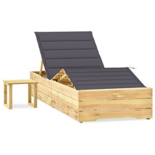 Pin imprégné chaise longue - imprégné,