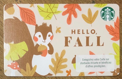 Starbucks hello fall - carte, de