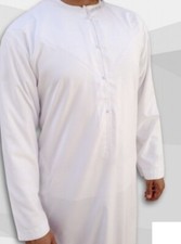 Qamis Emirati Blanc