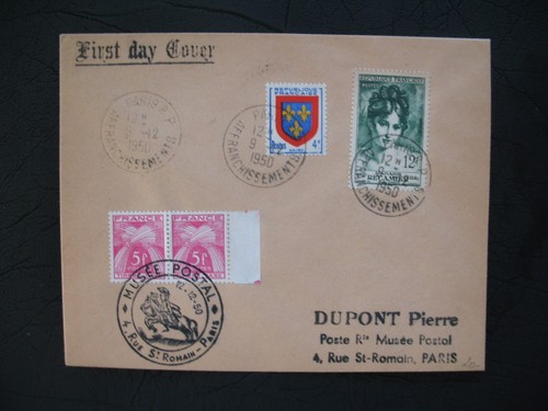 Fdc 1950 875 - 1950,