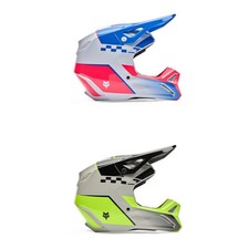 FOX Casque Motocross Enfants V1 Collect Cross Enduro Mx-Helm Offroad