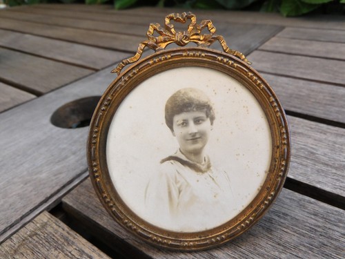 Ancien cadre rond porte - cadre, rond,