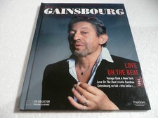 SIGNE GAINSBOURG LOVE ON THE BEAT  1984  COLLECTION OFFICIELLE LIVRE CD