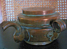 Verseuse théière cuivre - théière,