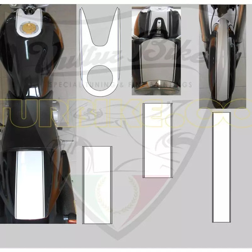 Kit déco stickers ducati 600 - kit,