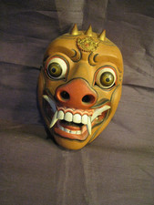 MASQUE Mythologique en Bois