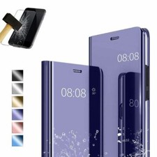 Coque Rabat Clear View+ Vitre