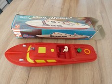 Jouet vintage Yacht " San Remo " MS 7735 plastique et tôle année 1960