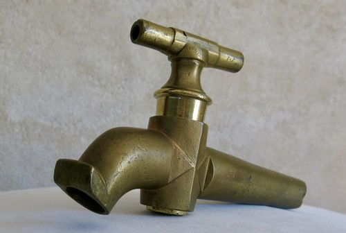 Robinet bronze gros - en, bronze,