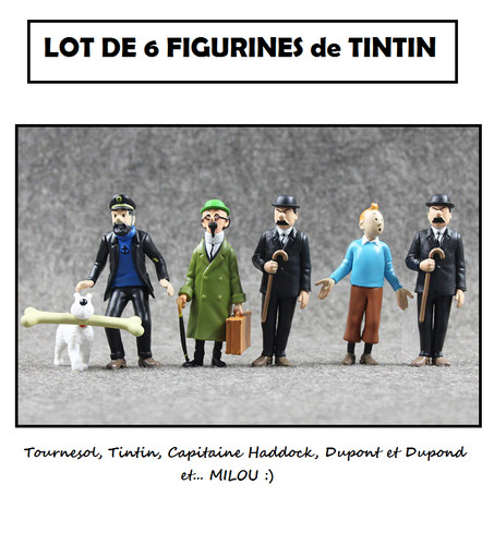 Collection tintin pack 6 - ,