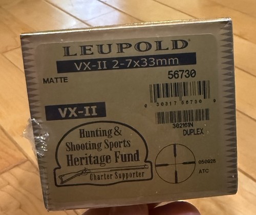 2005 leupold 2 7x33 - ii, 2-7x33
