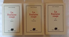 La Fontaine Rouge - Janine Montupet - Complet En 3 Volumes