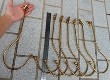 1 Anciennes embrasse / attache rideaux / crochet mural en Bronze