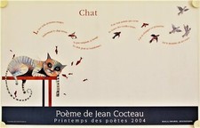 Affiche Printemps Poètes 2004