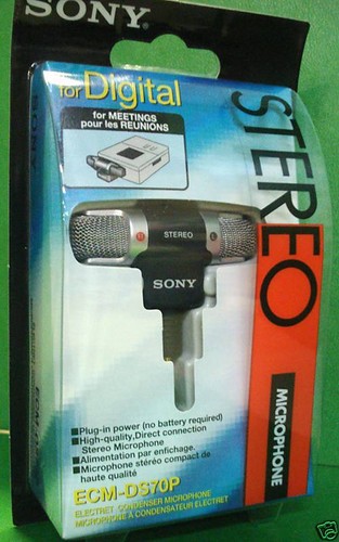 Sony ecmds70p stereo - ecmds70p,