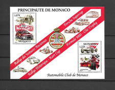 Timbres Monaco 2002 Automobile