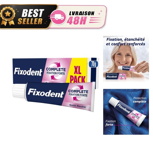 Fixodent crème adhésive pour - crème,