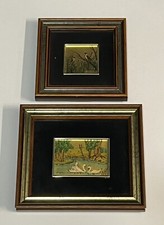 2 chromolithographies sur feuilles Les Décors du Galion