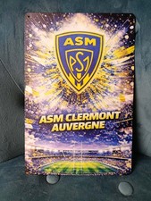 Plaque métal rugby ASM