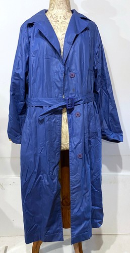 Ancien manteau imper bleu - ancien,