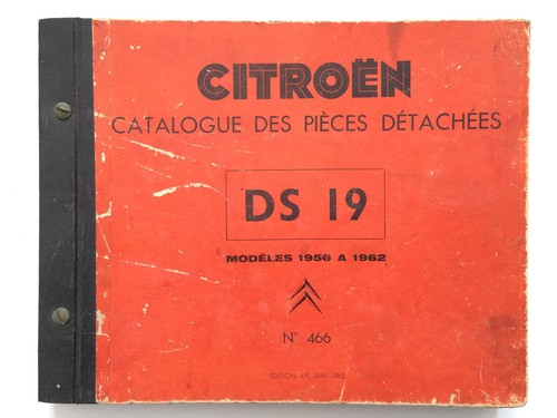 Citroën catalogue des - ds,