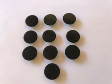 10 boutons plats Art déco