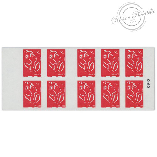 Carnet france 3744 c10 10 - de,