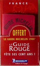 GUIDE MICHELIN 2000 + GUIDE 1900 COLLECTOR POUR 100 ANS DANS SON PRESENTOIR