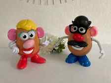 7⚜️ Deux Figurines Monsieur & Madame Patate Mr Patate Playskool Hauteur 19 Cm