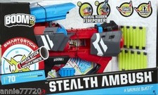 BOOMCO Jeu De Tir - Stealth Ambush avec 17 fléchettes 1 pince 1 cible porté  21M
