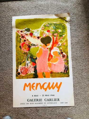 Superbe affiche lithographique - affiche,