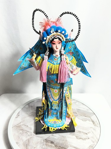 Chinese opera doll figurine - chinese,