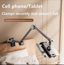 1. Support Tablette & Téléphone Bras Articulé Rotatif 360° Lit Bureau Universel