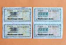 TICKET Carburant-Auto