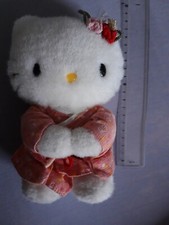 PPD/Doudou Chat Hello Kitty kimono Sanrio Tokyo Peluche 18cm Tbe